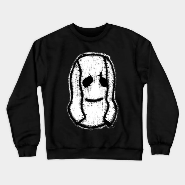 Man in the Mask Crewneck Sweatshirt by WatchTheSky